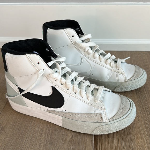 Nike Other - Nike Youth EUC Blazer Mid size 5.5 in white, grey and black